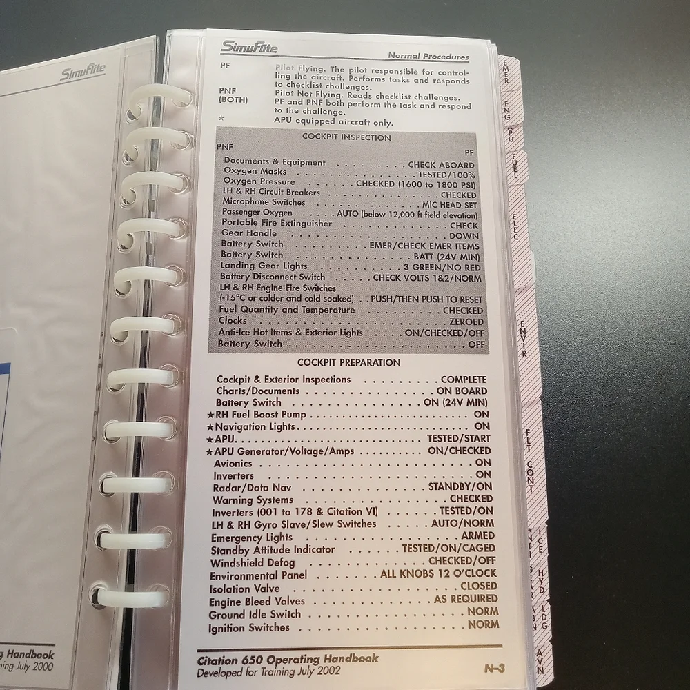 Operating Handbook - Picture 3 of 4